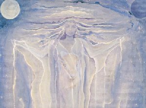 White Buffalo Woman, she hands over the peace